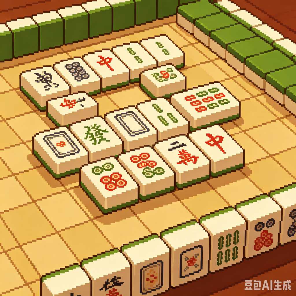 premium resin mahjong tiles